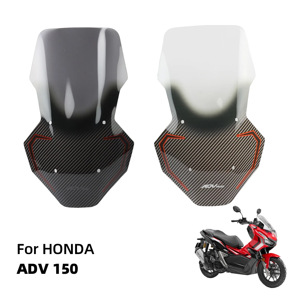 

For Honda ADV150 Motorcycle Windshield Windscreen Wind Screen Shield Fairing Deflector ABS ADV 150 2020