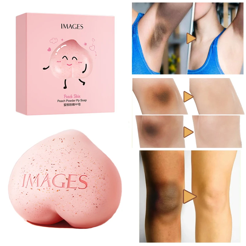 

Полипропиленовое мыло Персиковое розовое Отбеливающее мыло ручной работы отбеливание осветление ягодиц Частные части очистка кожи Отшелушивающее Мыло Уход за телом 90 г