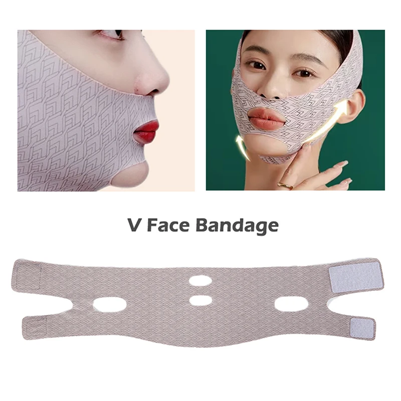 

V Face Bandage Shaper Facial Slimming Relaxation Lift Up Belt Shape Lift Reduce Double Chin Face Thining Band Massage Slimmer
