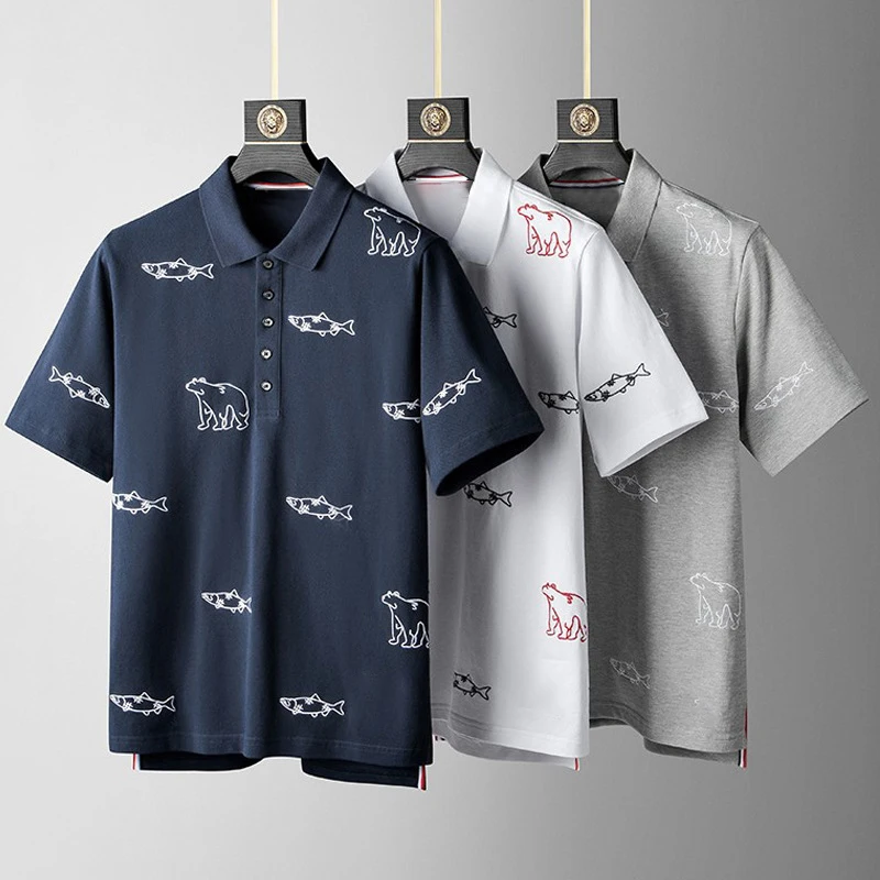 Футболка TB THOM мужская с принтом животных