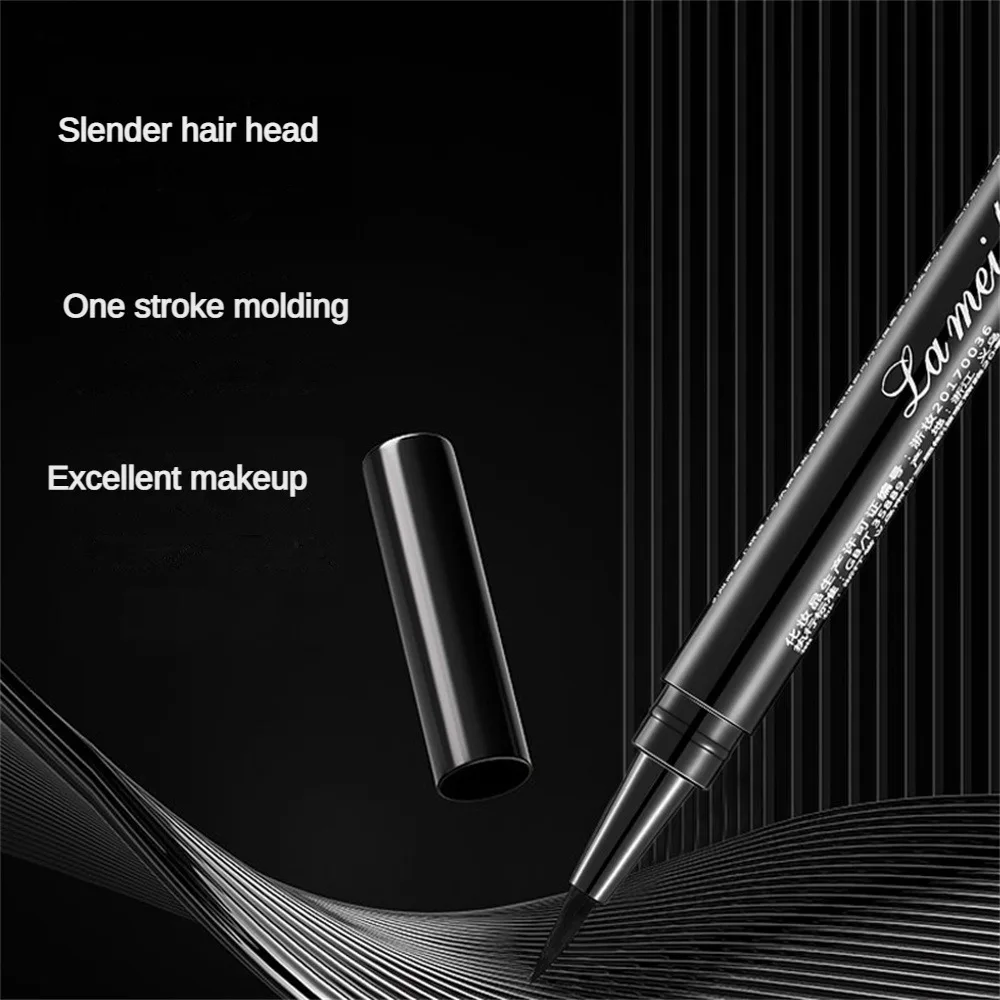 Жидкая подводка для глаз LAMEILA водостойкая стойкая гладкая начинающих