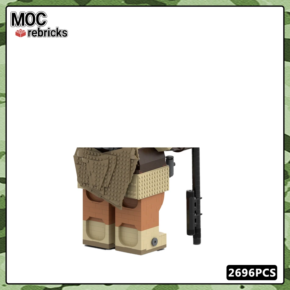 Космические войны шлем Классическая Статуя фильма бюст строительный блок MOC