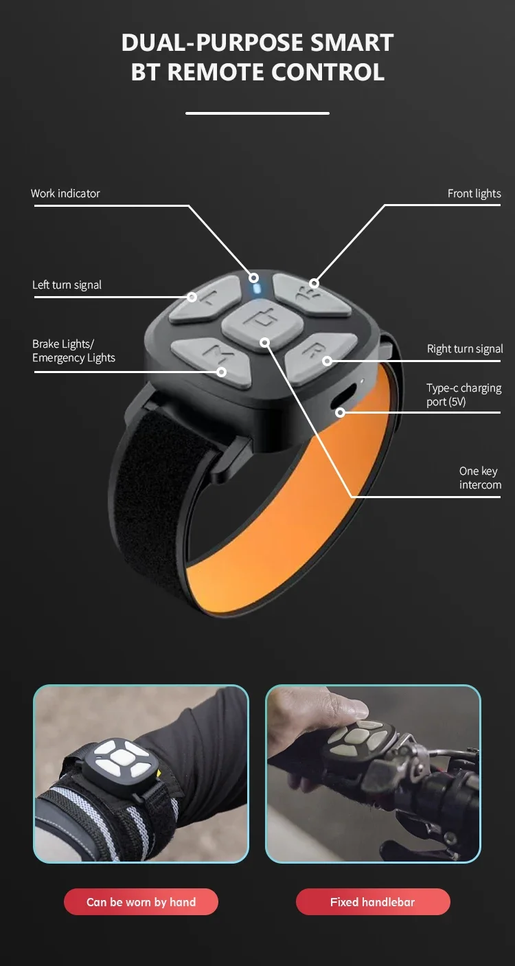 Ультра-яркие светодиодные указатели поворота для велосипеда