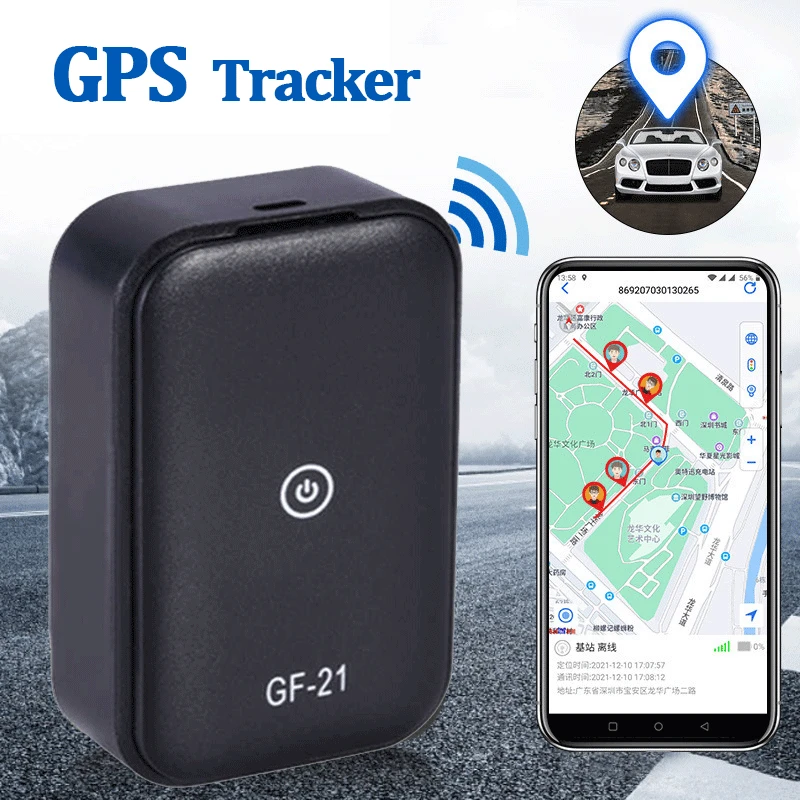 

Mini GPS Car Tracker App Anti-Lost Device Voice Control Recording Locator High-definition Microphone WIFI+LBS+GPS For 2G SIM