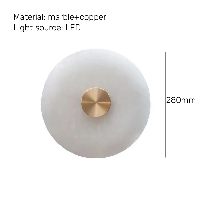 

Настенный светильник ZAOXI из натурального мрамора