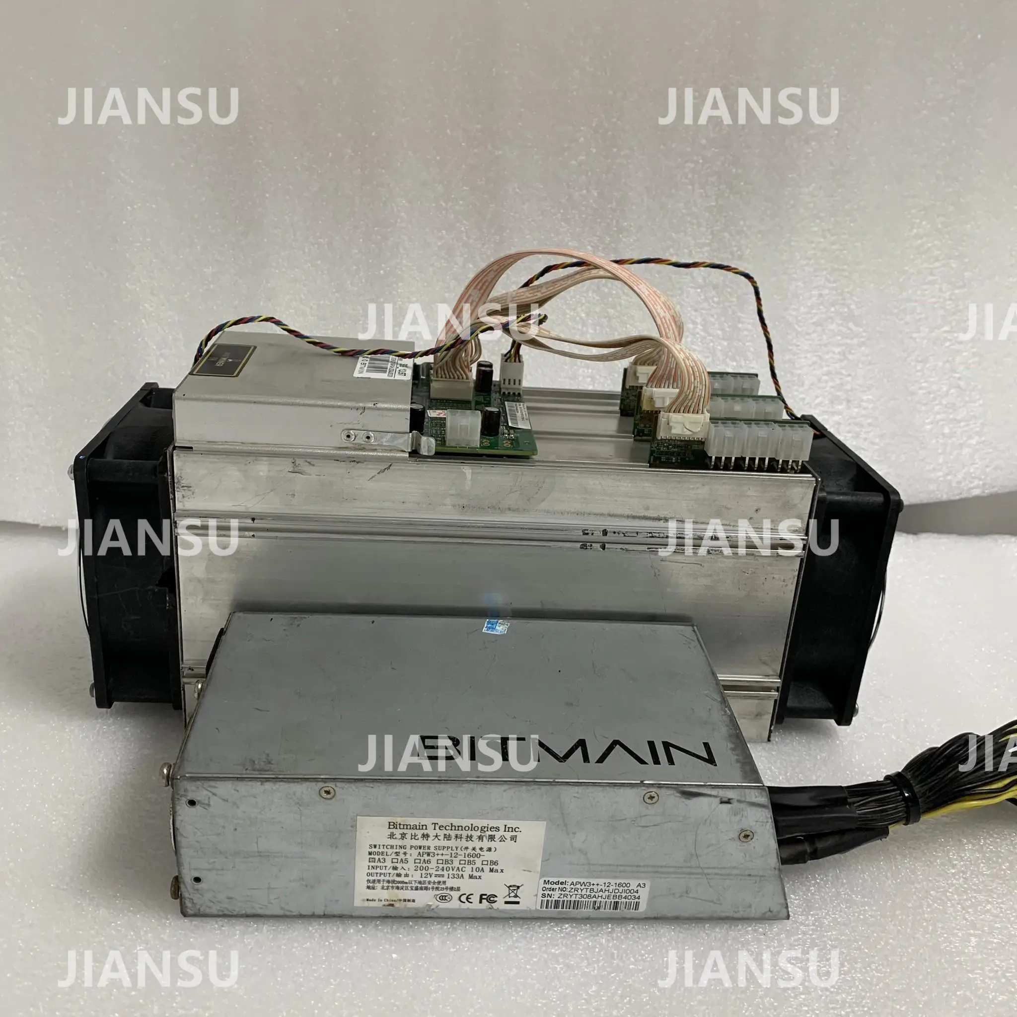 Старые 80 -- 90% Майнер BITMAIN antminer S9 13 5 T с блоком питания биткоинов Asic 14T 13T BCC btc pcc sha256 16nm