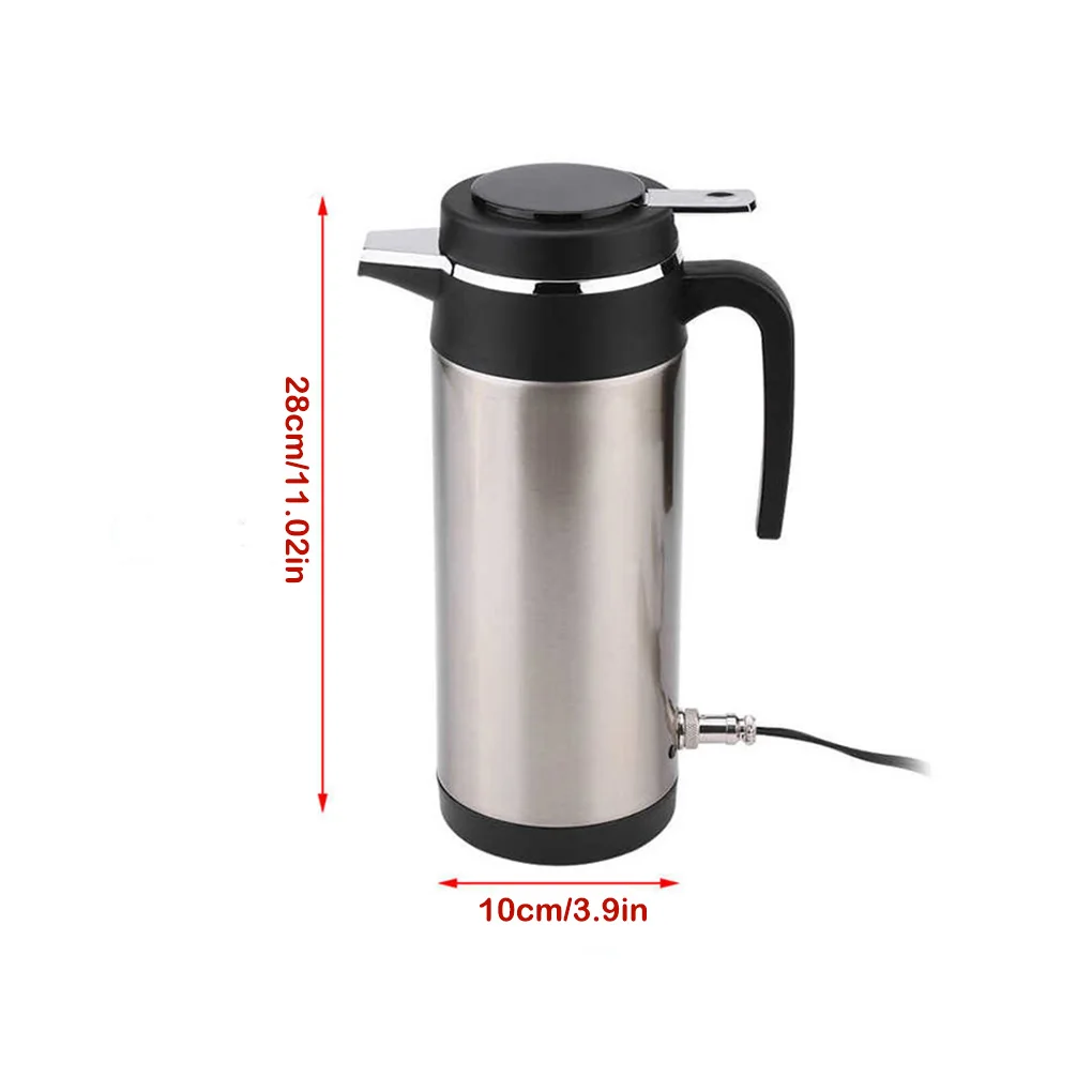 Автомобильный вакуумный изолированный чайник быстрый нагрев нержавеющая сталь