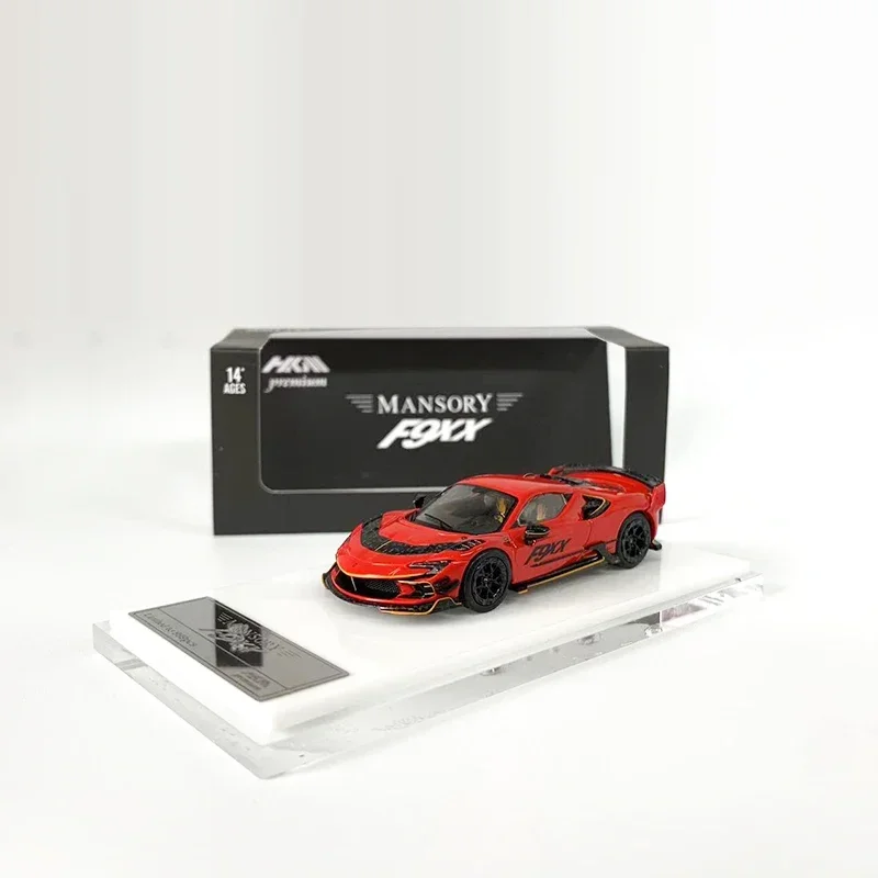 HKM 1:64 Игрушечная модель автомобиля SF90 Коллекция литых спортивных транспортных