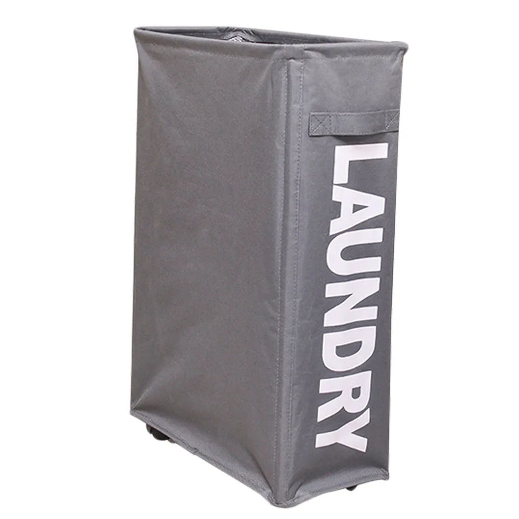 

Складная корзина для белья из ткани Оксфорд, водонепроницаемая сумка для грязной одежды, прямоугольная складная корзина