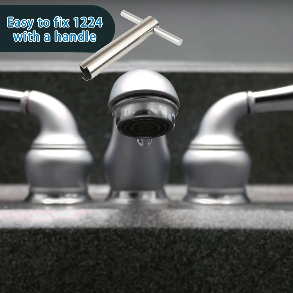 Инструмент для удаления картриджа с ручкой Moen 14272 съемник 1224 1234 1248 серебристый