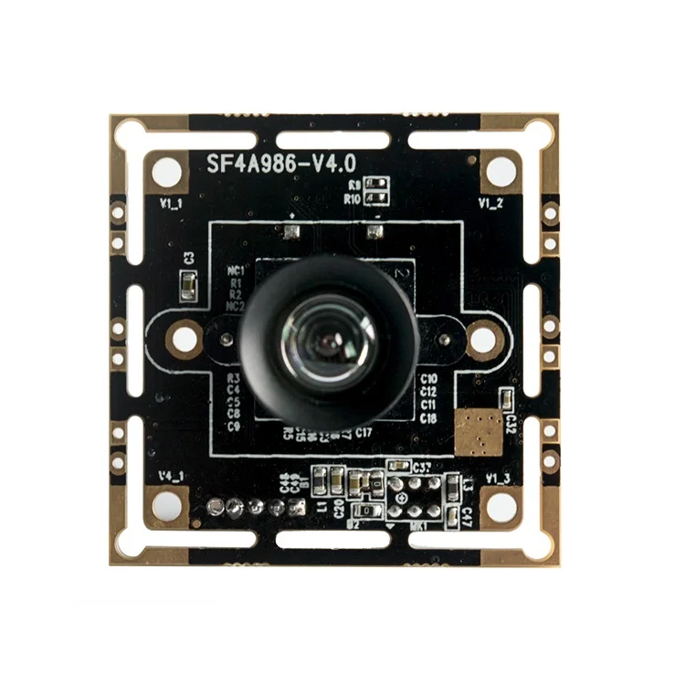 Фото Микрокамера USB с датчиком CMOS OV4689 4 МП, модуль UVC, OEM, без драйверов, миниатюрный USB-модуль камеры с сенсором №4