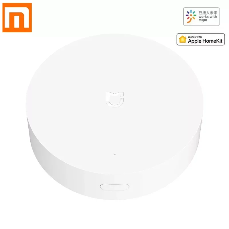 

Newest Xiaomi Multimode Smart Home Gateway ZigBee WIFI Bluetooth Mesh Hub Work With Mijia APP Apple Homekit Intelligent Home Hub