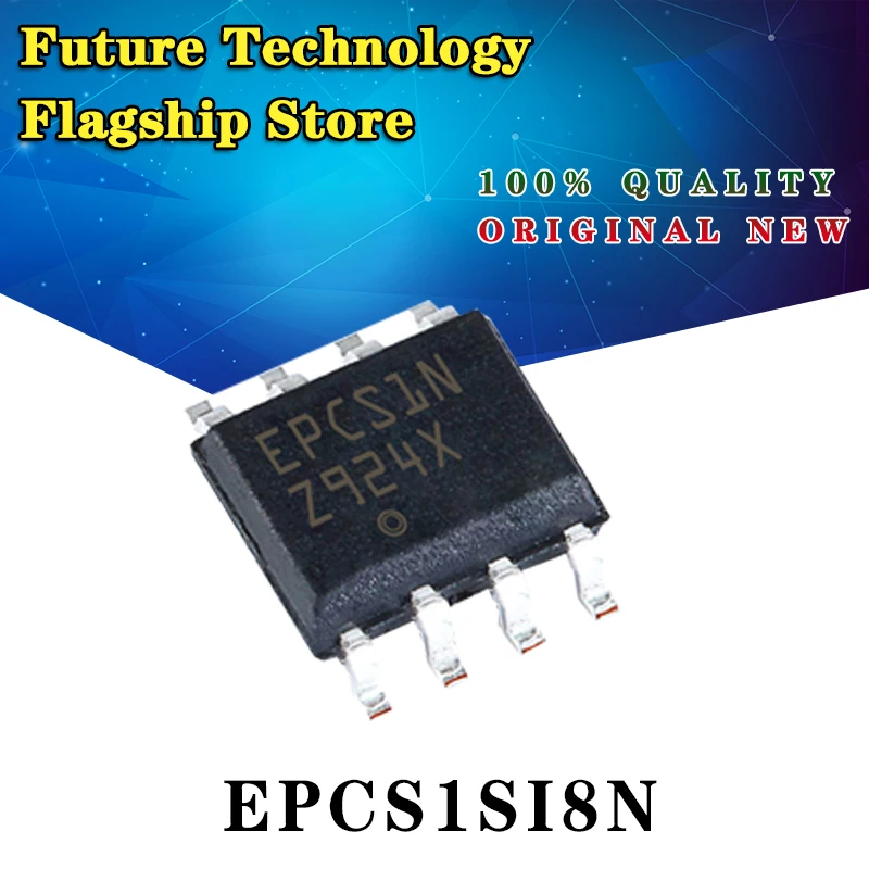 

5 шт./Лот Новый EPCS1SI8N EPCS1N EPCS4SI8N EPCS4N EPCS4N EPCS16SI8N EPCS16N SOP-8, Пакетная конфигурация FPGA ROM EPCS4N