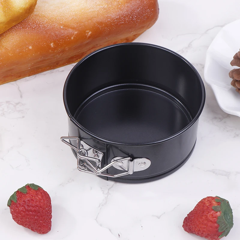 4/7-дюймовая круглая форма для торта из углеродистой стали сковороды с