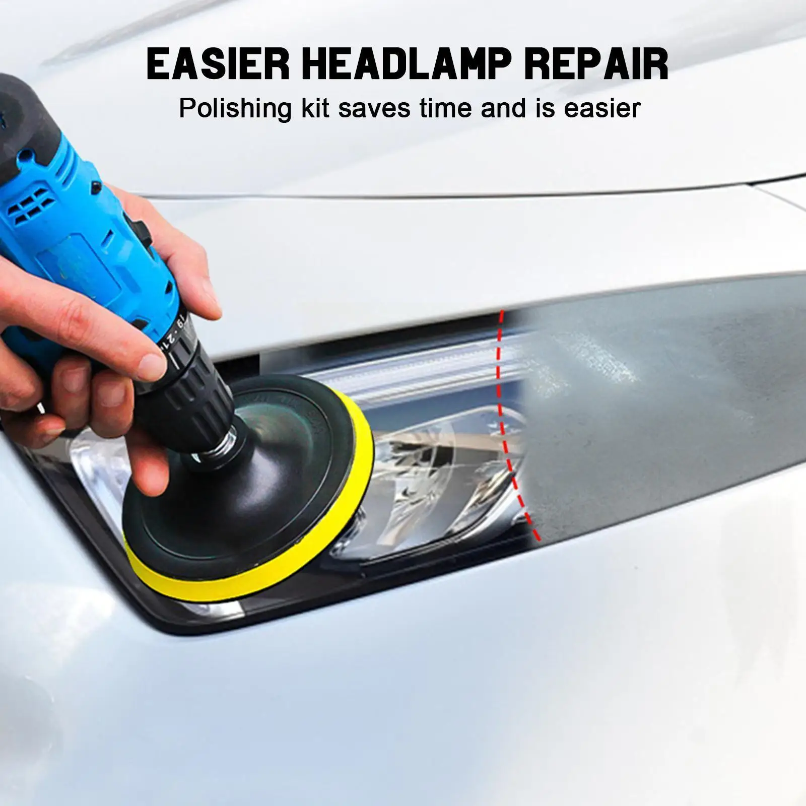 

Набор для полировки и восстановления автомобильных фар, средство для полировки и ремонта автомобильных фар, H3F6