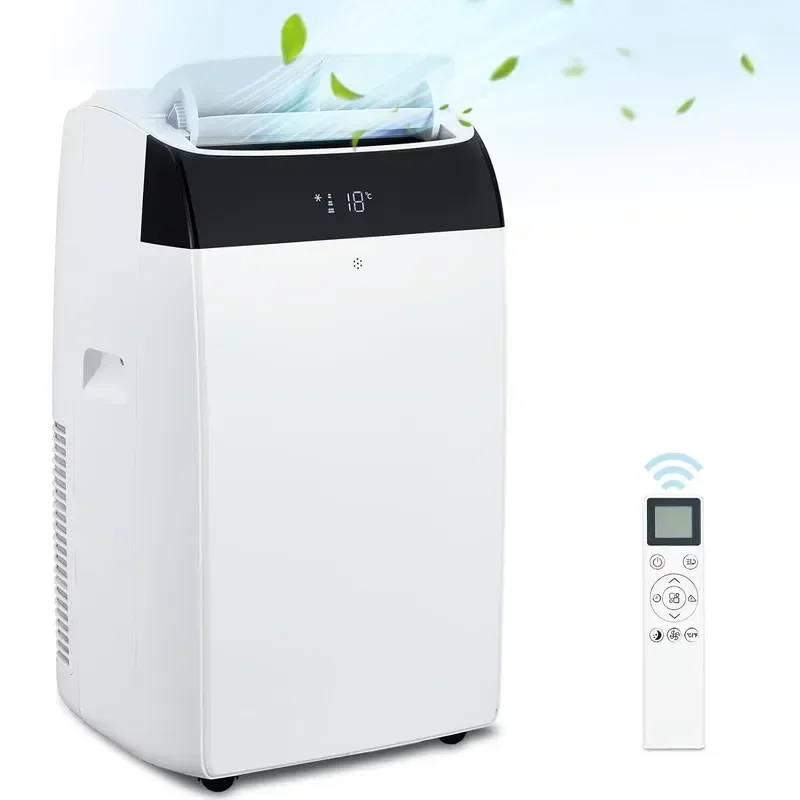 Фото Портативный кондиционер 14000 BTU 3-в-1: отдельно стоящий, с функциями охлаждения, вентиляции, осушения, пультом ДУ и режимом сна №2