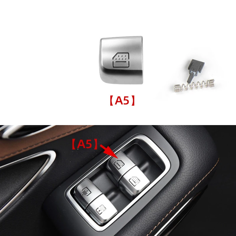 Фото 4-дверный седанный переключатель стеклоподъемника 2059056800 для Mercedes Benz W205 W253 W213 W222 C E Class GLC №5
