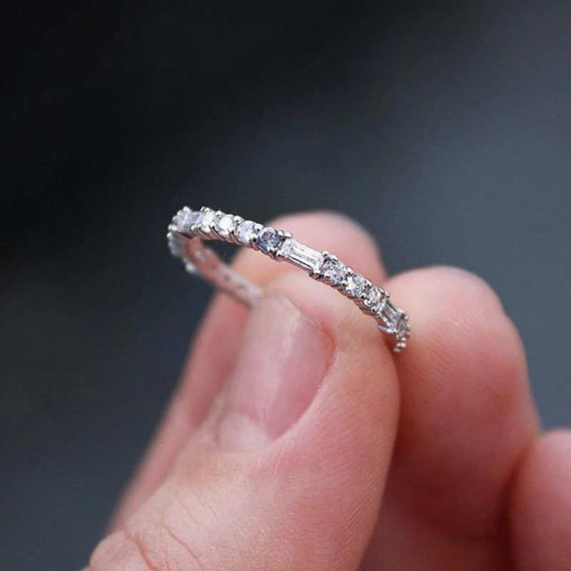 

New Simple Stylish Girls Finger-rings for Party Daily Wear Fashion Accessories Silver Color/Gold Color Ring Statement Jewelry