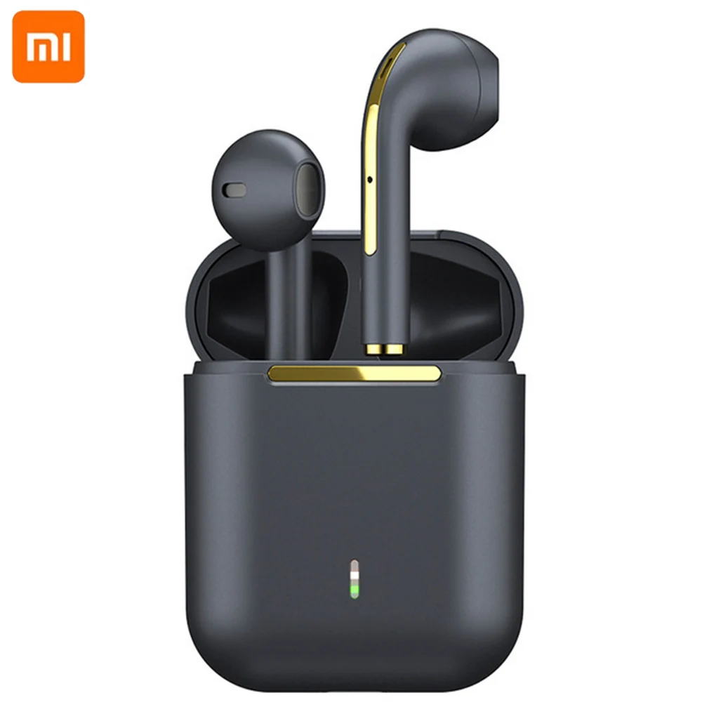 

Bluetooth наушники XIAOMI J18 BT 5. Стереонаушники TWS водонепроницаемые спортивные наушники игровые гарнитуры