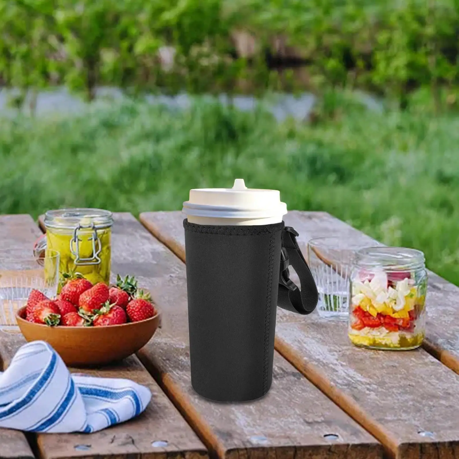 

Переносная сумка для бутылки с водой, портативная Защитная сумка для бутылки с водой, сумка для переноски для бега, кемпинга, пешего туризма