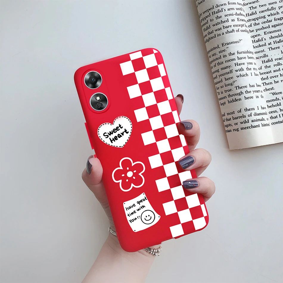 Противоударный чехол для OPPO A17 A17K 4G силиконовый мягкий с драконом из ТПУ Oppo A 17 K