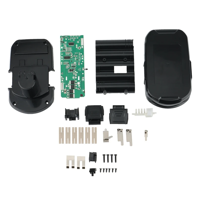 

Литий-ионный аккумулятор P108 5X18650, пластиковый чехол, защитная печатная плата для зарядки, печатная плата, коробка для RYOBI 18 в, P103, Φ P118 ONE +