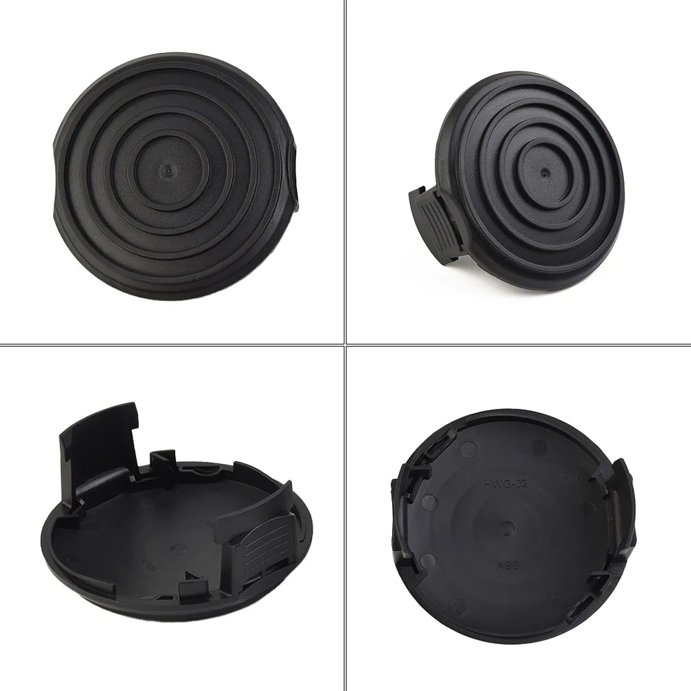 

Line Spools Cover Spool Cap 2 Pcs Accessories Black High Impact Prt550a1 Replacements 91105342 ABS Road Outdoor