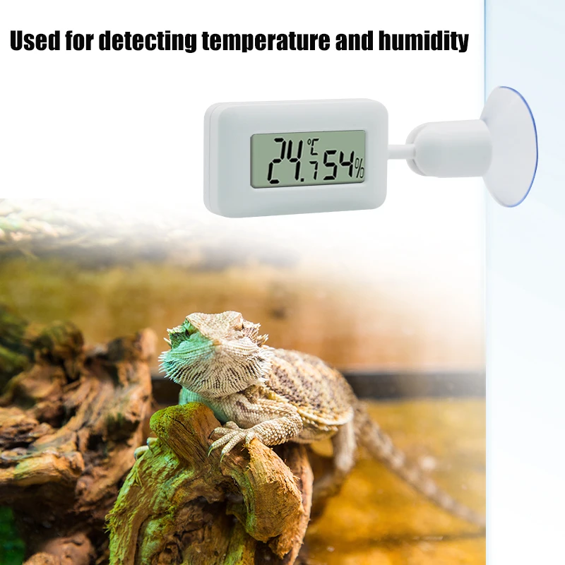 Цифровой термометр для рептилий гигрометр датчик температуры в помещении