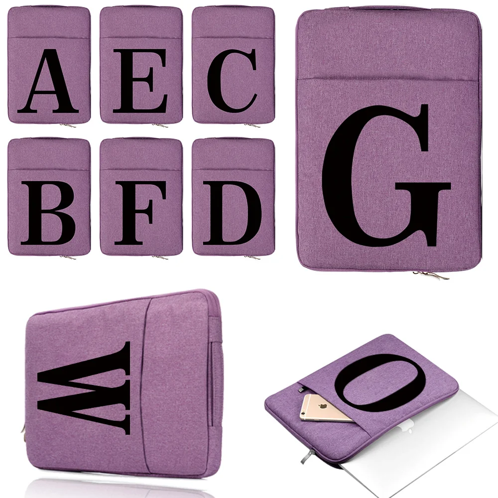 

Laptop Sleeve Bag for 11 12 13 14 15 Inch Waterproof Briefcase Protective Cover Handbag for Macbook Air Pro Xiaomi Dell Huawei