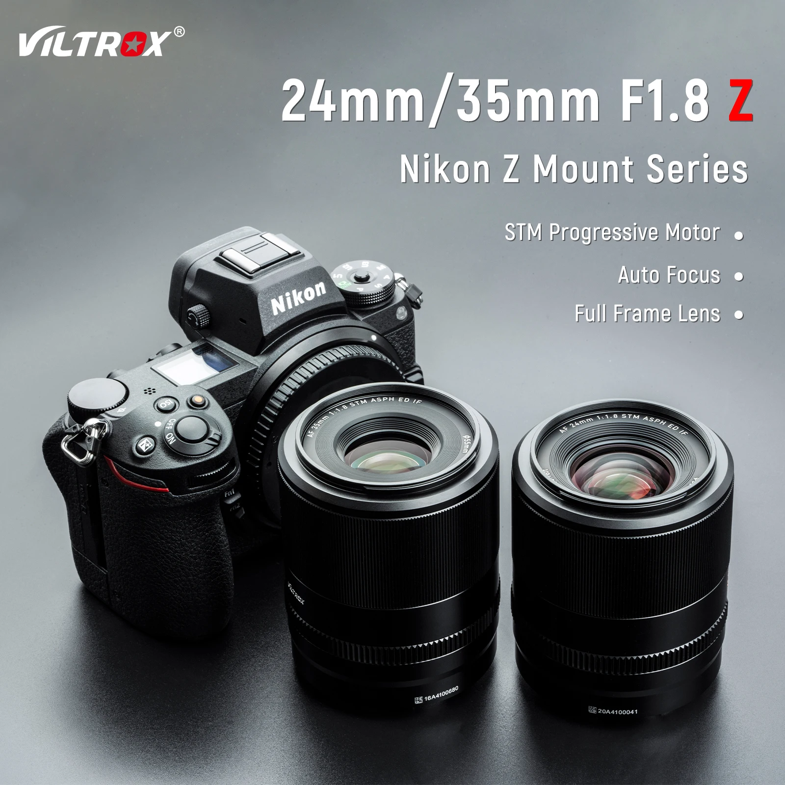 

VILTROX 24mm 35mm F1.8 Auto Focus Full Frame Lens Wide Angle Prime Lens Large Aperture For Nikon Lens Z Mount Z7 Z50 Camera Lens