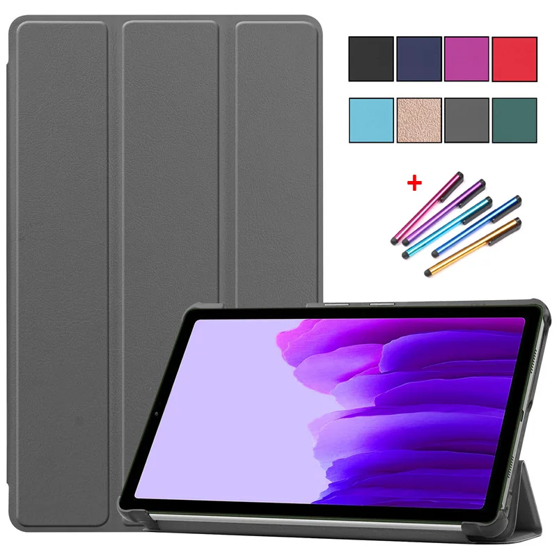 

Case for Samsung Glaxy Tab A7 Lite 8.7 inch 2021 Tri-Fold Leather Stand Cover for Samsung Tab A7 Lite Case Coque Funda T220 T225
