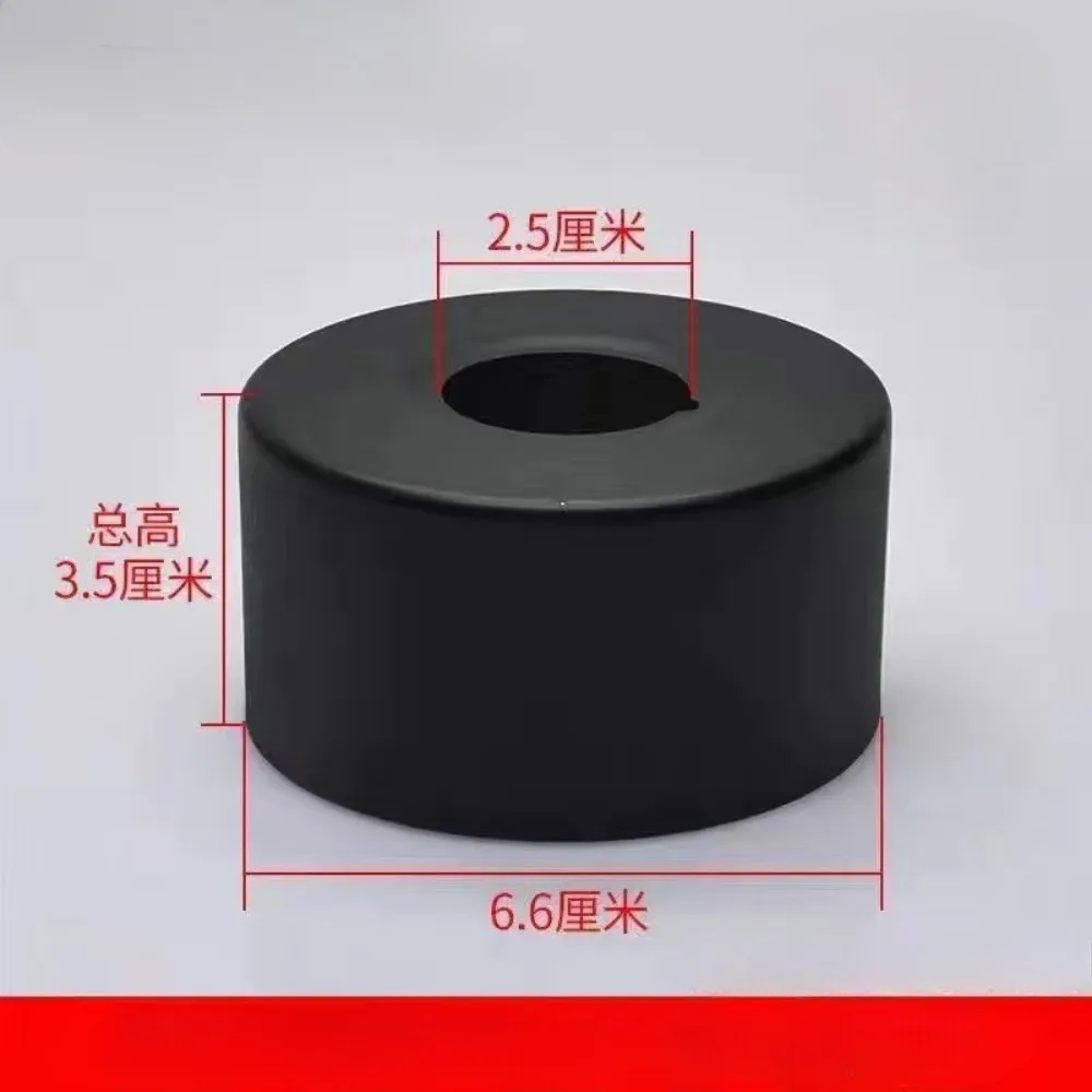 

1 шт., черный смеситель для душа, декоративная крышка, настенный фланец из нержавеющей стали, настенные чехлы для водопроводных труб, смеситель для ванной комнаты, фурнитура, аксессуар