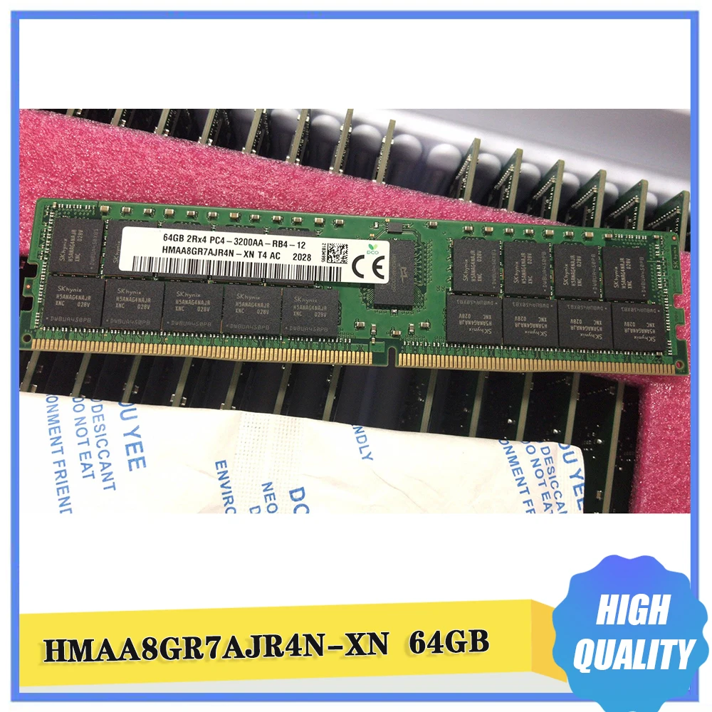 Для SK Hynix RAM HMAA8GR7AJR4N-XN 64G 64GB 2RX4 PC4-3200AA REG ECC память