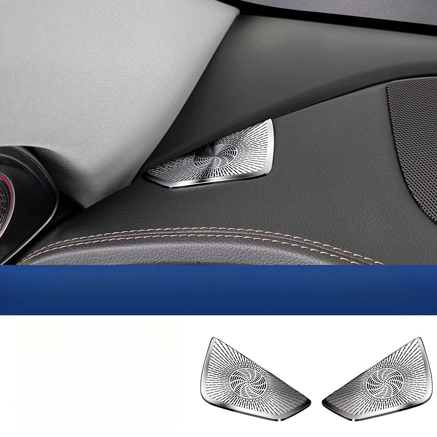 

Для Mercedes-Benz W167 GLE X167 GLS C292 внутренняя модифицированная приборная панель кондиционер воздуховыпускная крышка пылезащитная крышка динамика