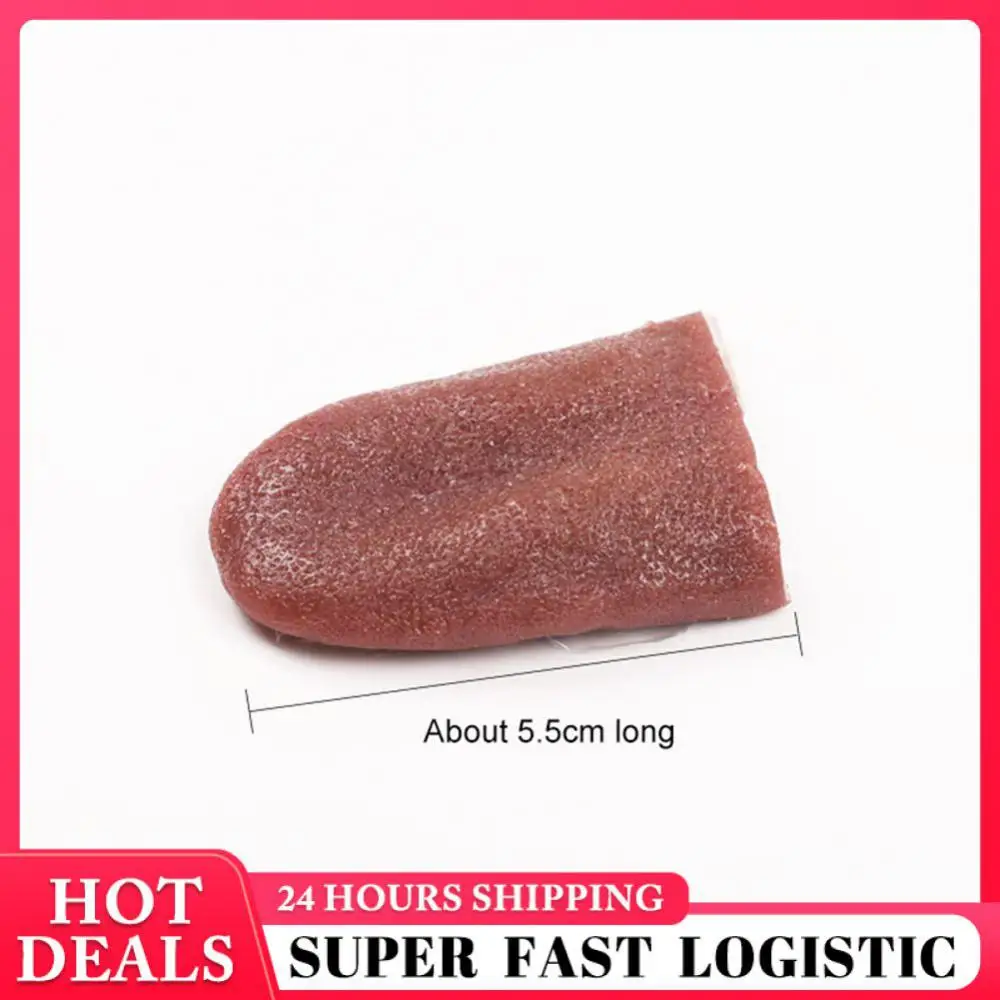 

Steel Needle Tongue Stretch Vinyl Halloween Trick Toy Halloween Decoration Scary Creative False Tongue Stage Props Funny