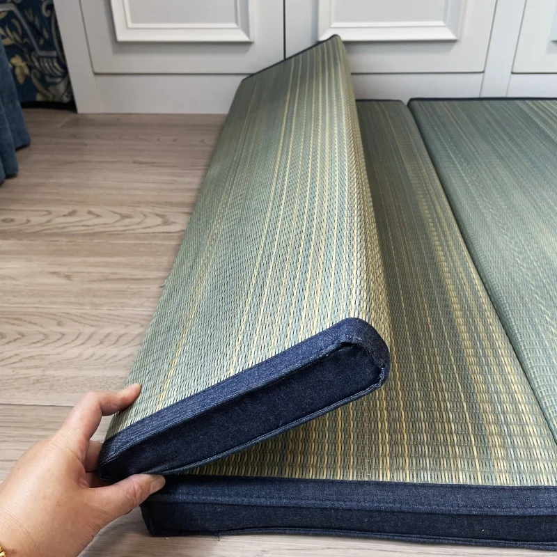 Традиционный складной японский матрас татами соломенный коврик-футон для йоги