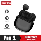 Беспроводные наушники Air Pro 4 TWS Bluetooth 5,0 мини-наушники-вкладыши с зарядным боксом спортивные наушники гарнитура для смартфонов
