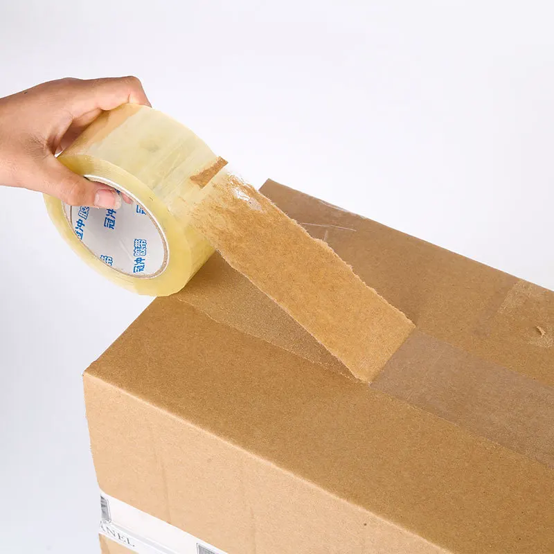 3/6 рулонов 46 м прозрачная лента инструменты для упаковки офиса водонепроницаемый