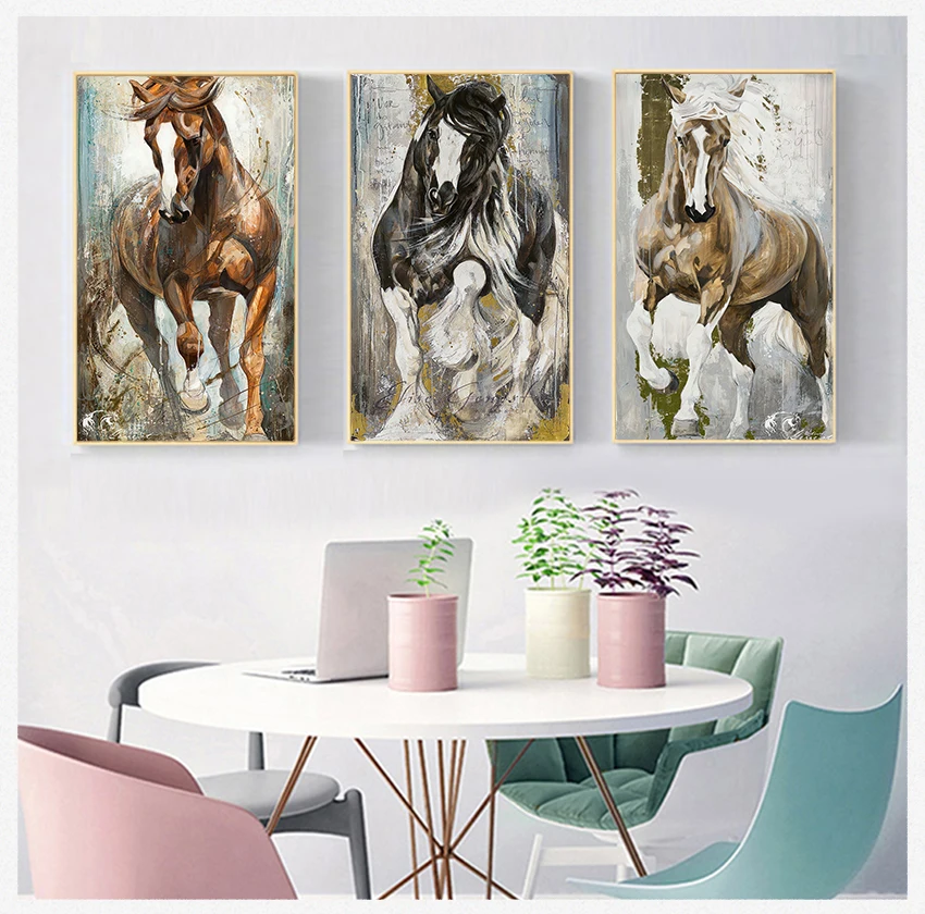 

Картина большого размера на холсте для гостиной без рамки Современная фотография животные Настенная картина Pop