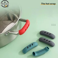 2pcs silicone heat insulation oven mitt glove casserole ear pan pot holder oven grip anti hot pot clip kitchen accessories