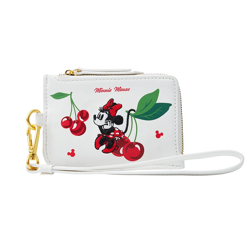

2022 New Disney Cartoon Print Ladies Short Wallet Fashion Design High Quality Clutch Multi-card Coin Purse Portable Card Holder