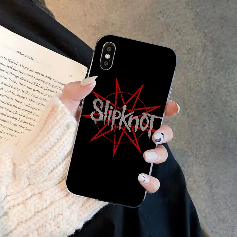 S-Slipknot Phone Case For IPhone 16 15 14 13 12 Mini 11 Pro XS Max X XR SE 6 7 8 Plus Soft Silicone Cover