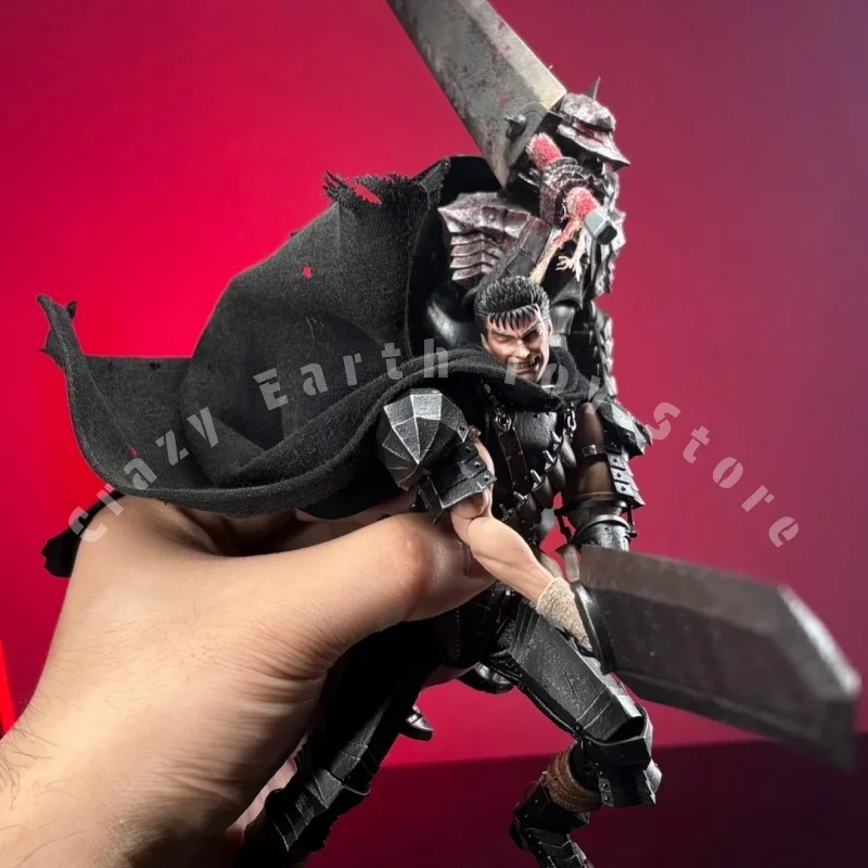 Фото Коллекционная аниме-фигурка Brotoys Berserker Guts LR012 в масштабе 1/12, подвижная, для взрослых коллекционеров и демонстрации №1