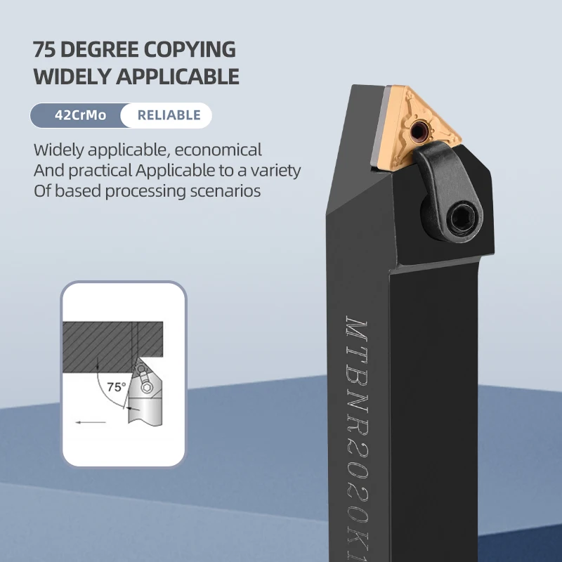 

Внешний токарный инструмент MTBNR1616 MTBNR2020 MTBNR2525, токарный станок MTBNR MTBNL, держатель для токарного станка с ЧПУ, режущий инструмент, режущий стержень