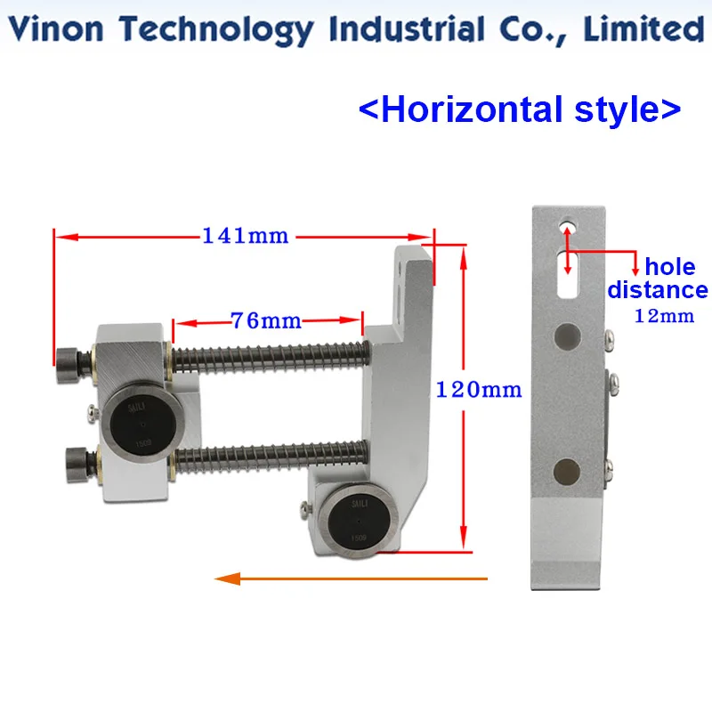 

【Алюминиевый натяжитель молибденовой проволоки с 2 направляющими】Горизонтальная конструкция | Для электроэрозионного станка | Автоматическая регулировка натяжения