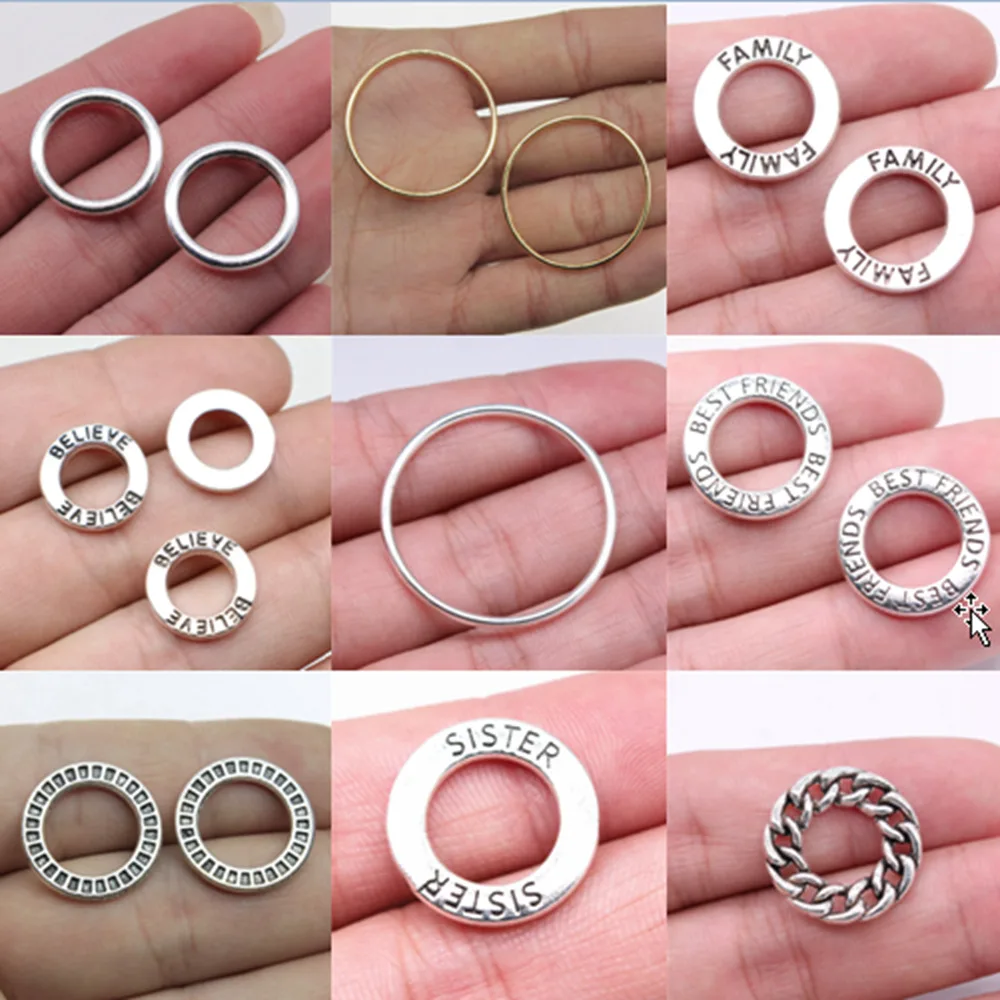 

Объемные подвески для подвесок, ювелирные аксессуары «сделай сам», круглые подвески