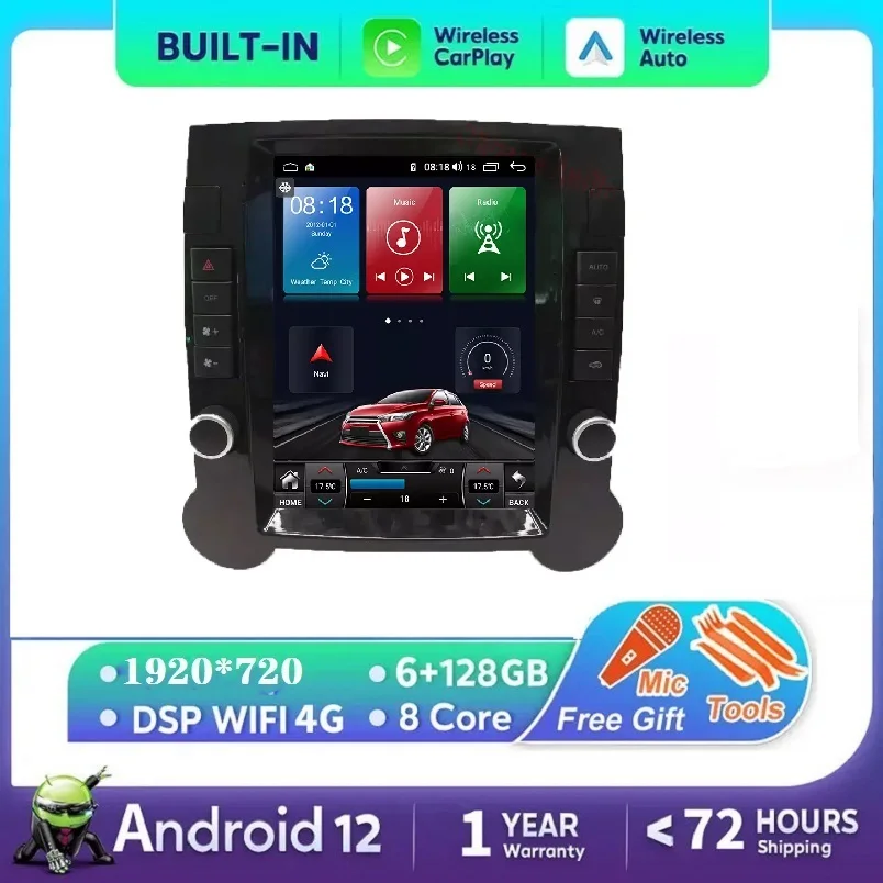 Android Tesla IPS сенсорный экран Автомобильная GPS-навигация для телефона 2003-2010 с