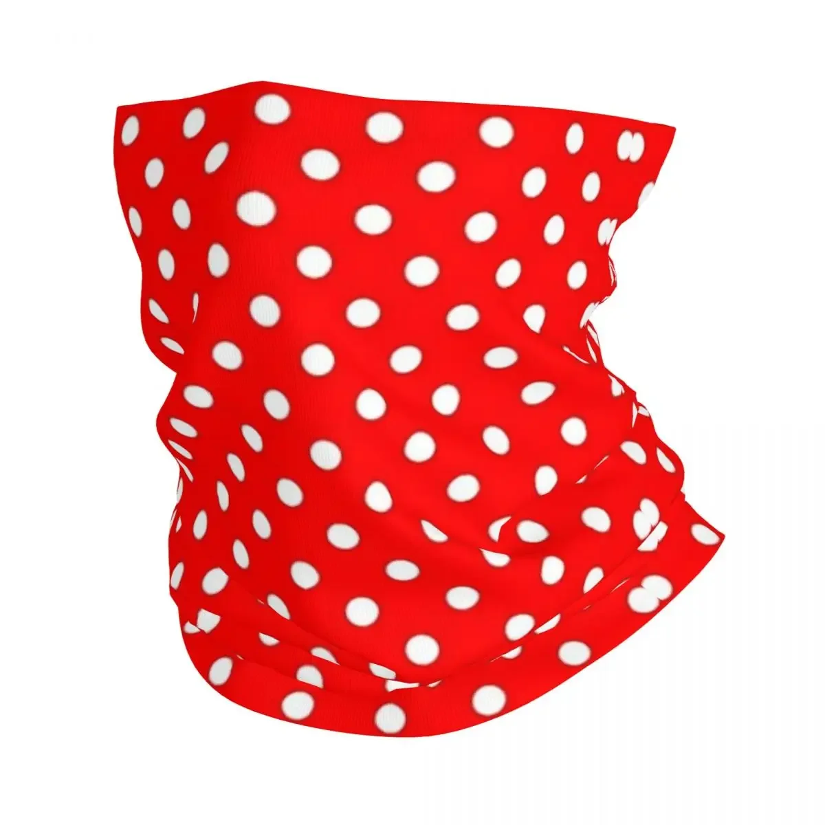 POLKA DOTS RED бандана гетры с принтом маска шарф универсальный велосипедный унисекс