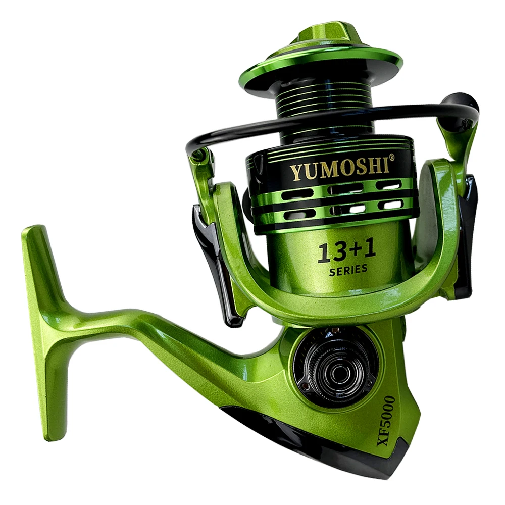 

GHOTDA Brand XF1000-7000 Sreies Rocker Arm Metal Wire Cup Fishing Reel Long-shot Spinning Wheel Left/Right Interchangeable