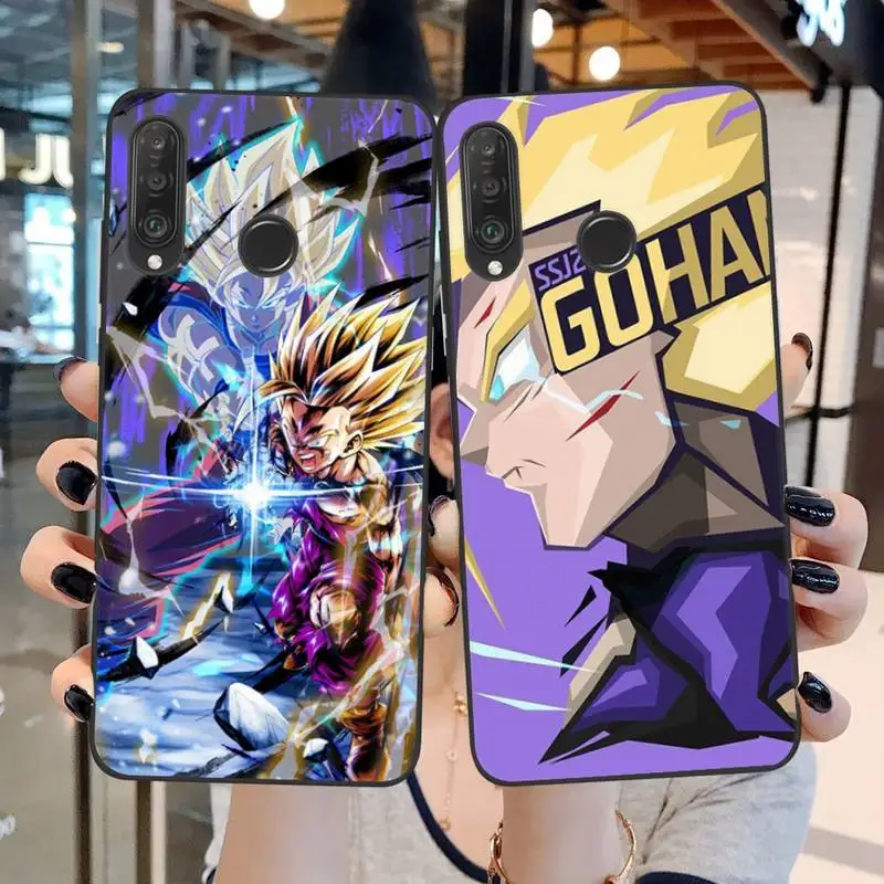 

Son Gohan Dragon Ball Z Phone Case For Huawei P20 P30 P40 P50 Lite E P Mate 50 40 30 20 Pro